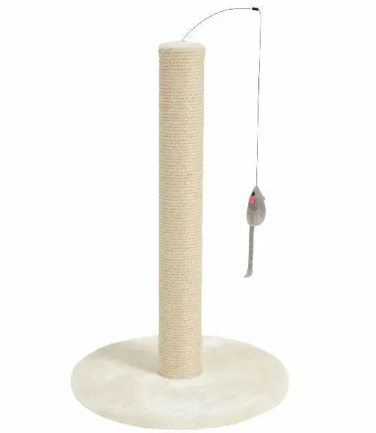 Zolux Sisal klösbräda med leksak beige 48 cm