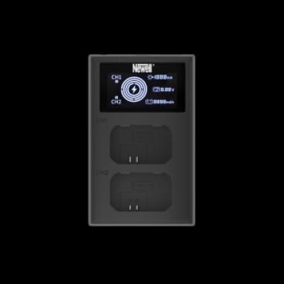 Newell Dual Channel Batterioplader FDL-USB-C til NP-FW50 Batterier til Sony