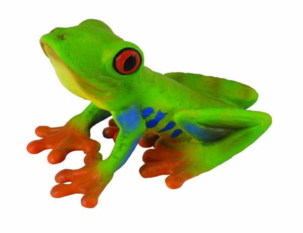 Collecta Zaba punasilmäinen puuhahmo (004-88386)