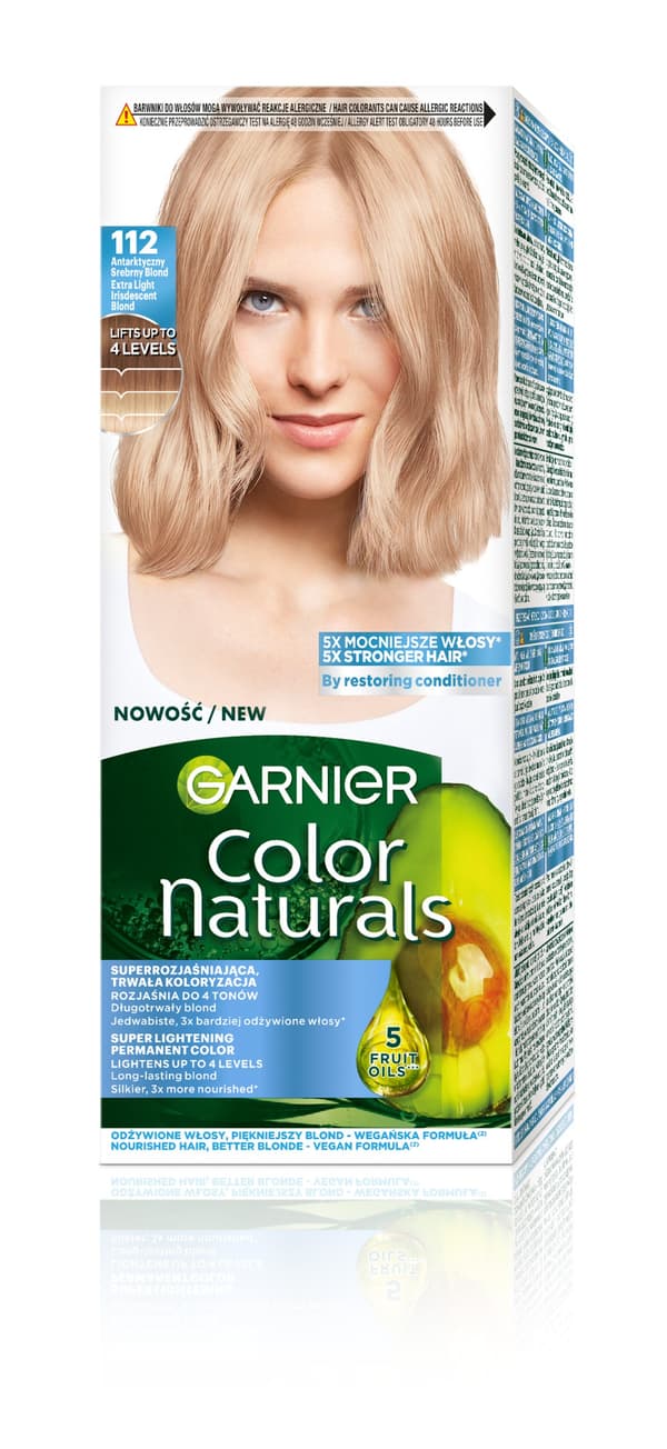 Garnier Garnier_color Naturals hårfärg 112 Arctic Silver Blonde