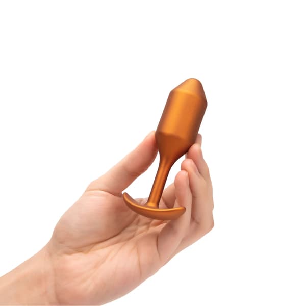 Analkontakt B-Vibe Snug Plug 2 Sunburst Orange