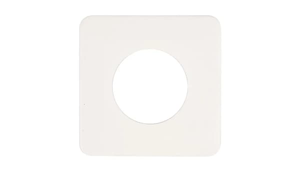 Zamel Väggskydd enkel OSX-910 vit OSX-910-BIA