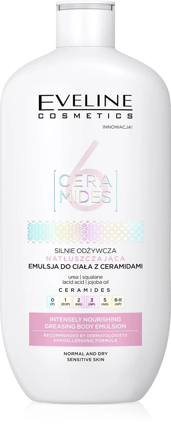 EVELINE BODY emulsion350ml 6CERAMIDES Blødgørende