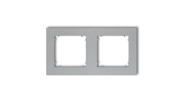 Karlik MINI Tuplakehys hopeametallinen (7MR-2)