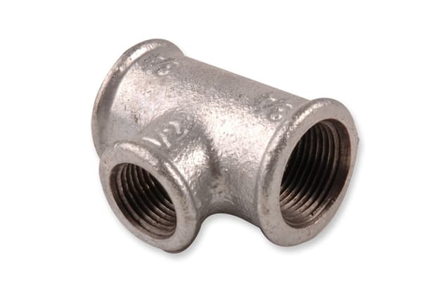 1 X 1/2 GALVANISERET T-STYKKE