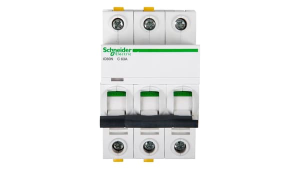 Schneider Electric effektkontakt 3P C 63A 6kA AC IC60n - A9F04363