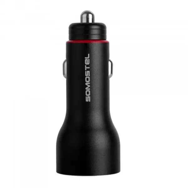 Batterioplader Somostel 2x USB-A 5 A (SMS-89 SORT)