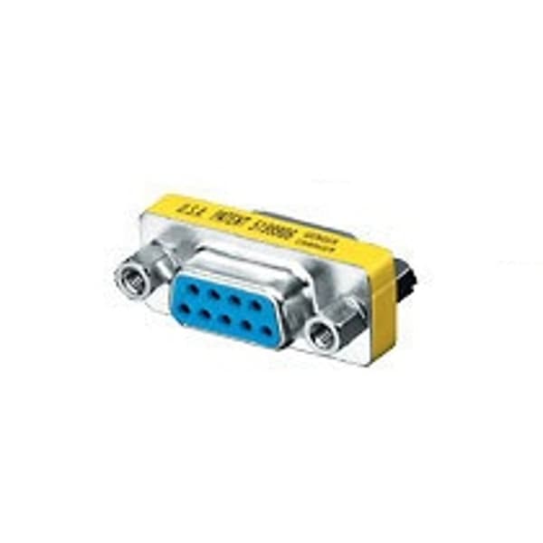 Equip DB-9 - DB-9, gul (124301)