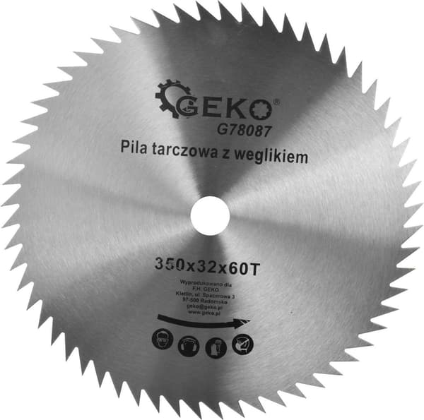 Träskiva 350x32x60T s/v (hål) (15/20)