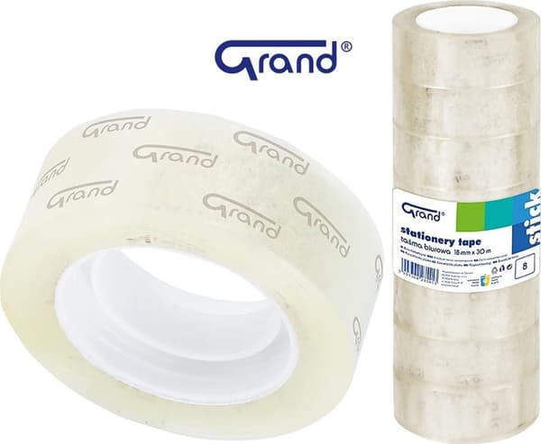 Konttoriteippi 18mmx30m 8kpl GRAND