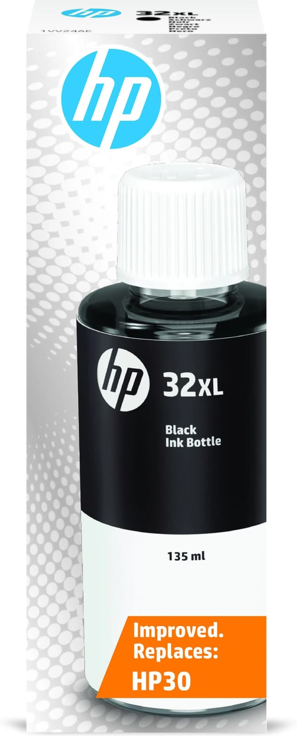 HP 1VV24AE sort Original blækflaske 135 ml nr. 32 XL