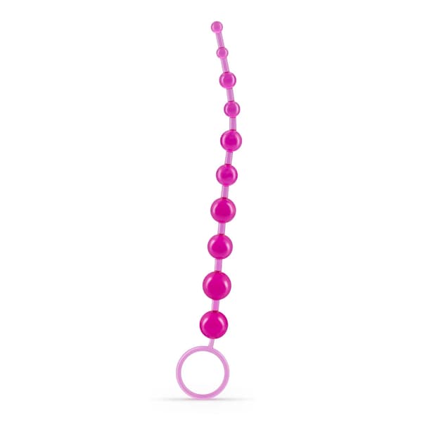 10 PÄRLOR ANALKEDJA CRUSHIOUS ROSA