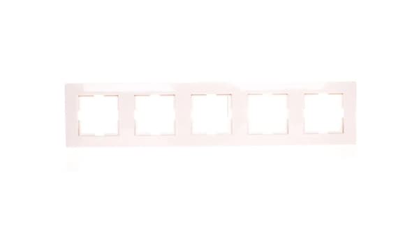 Karre Ramme 5-fold, Farve Creme/90960274