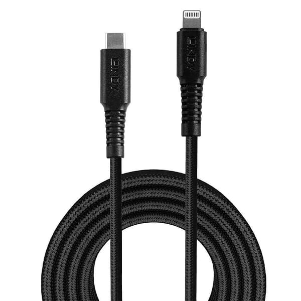 USB-kabel LINDY 31286 Sort