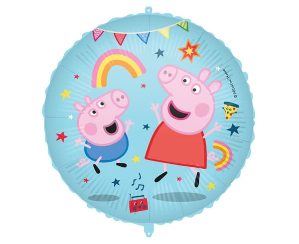 Folieballonger 18\" Peppa Pig Messy Play 93038