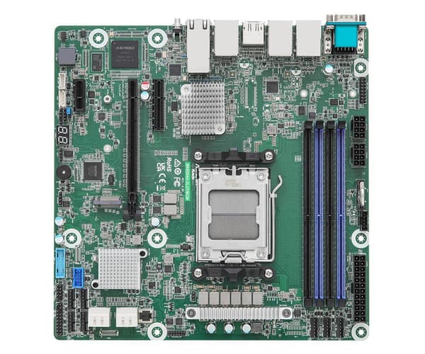 ASRock Rack B650D4U-2L2T/BCM - bundkort - micro ATX - Socket AM5 - AMD B650E