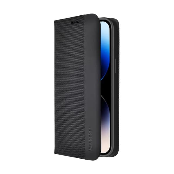 PureGear WALLET Series - Flip Cover til iPhone 14 Pro (sort)