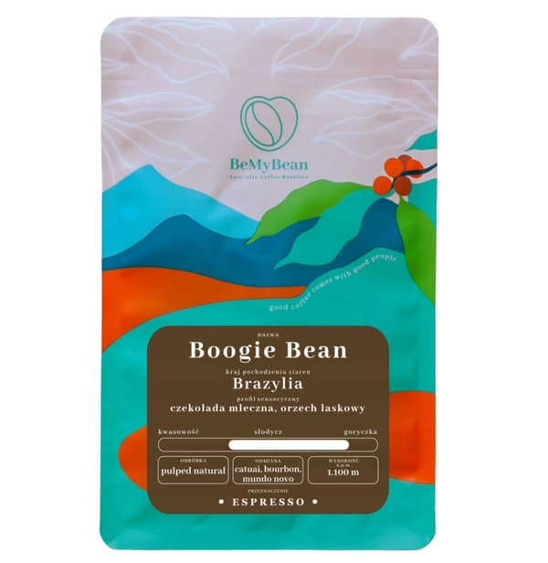 BeMyBean Boogie Bean Hela Kaffebönor 1 kg