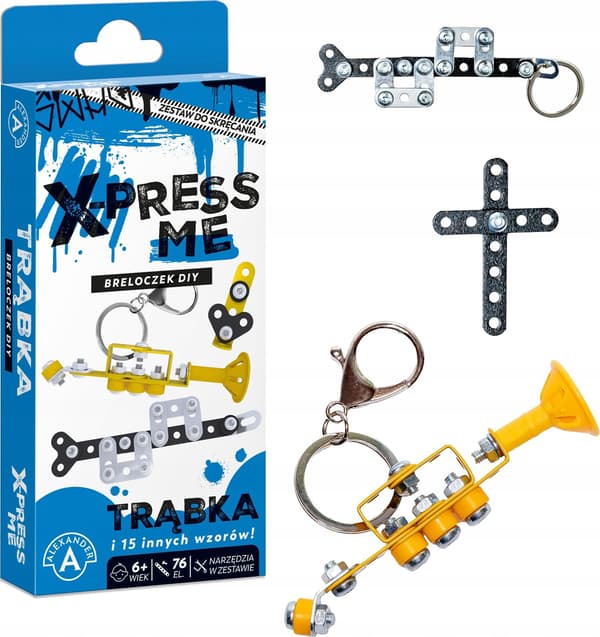 X-press Me nøglering DIY trompet ALEX