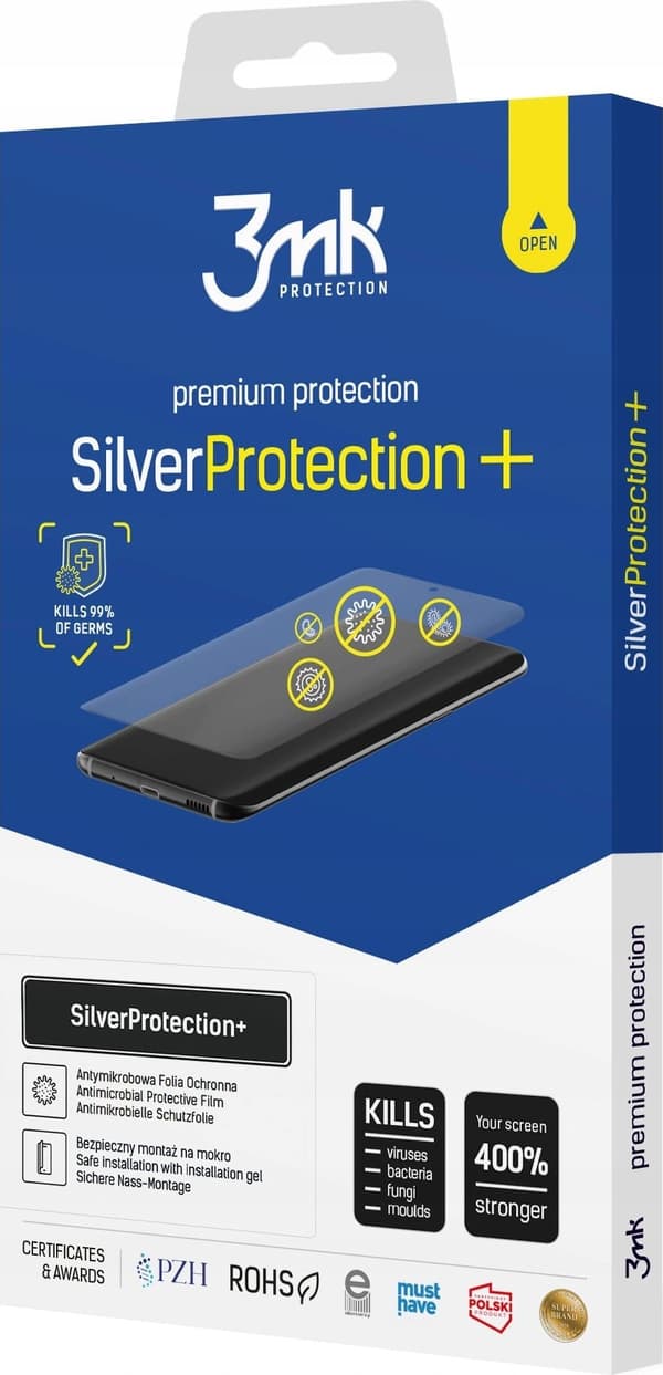 3MK SILVERPROTECT+ NOTHING PHONE 2 ANTIMIKROBIEL VÅDMONTERET FOLIE