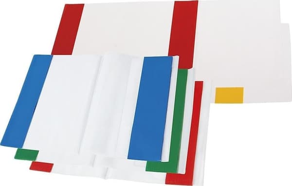 Anteckningsbokomslag A5 PVC med MIX-justering (5st)