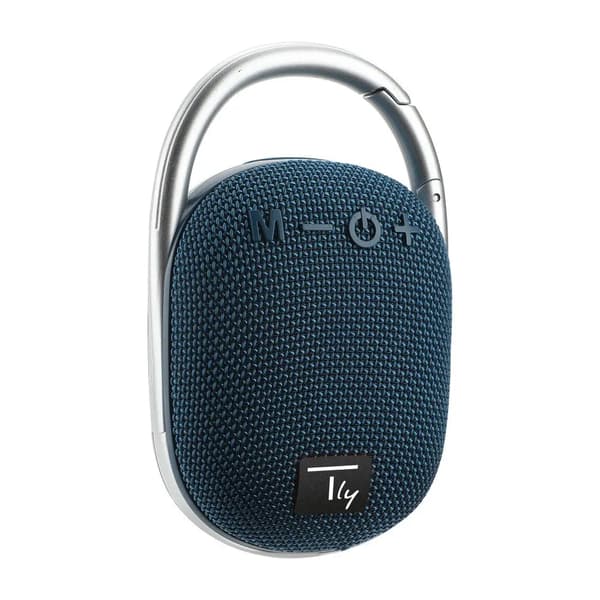 Kaiutin Techly Bluetooth 5.3 5W TWS LED/MP3/USB/TF sininen