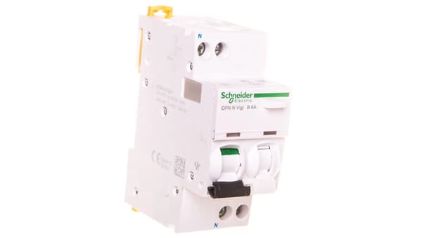 Schneider Differentialafbryder iDPN N VIGI 2P 6A B 0,03A AC A9D55606