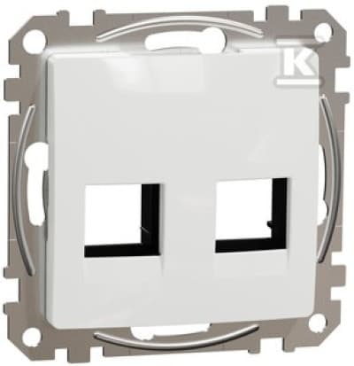 Schneider Electric, Sedna Design and Elements, Centrumplatta AMP MOL kat. 5e/6 UTP, vit, SDD111444C