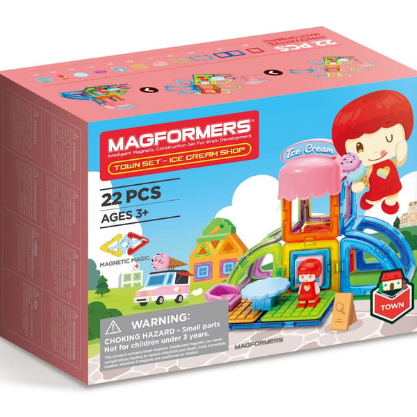 MAGFORMERS MAGFORMERS TOWN SET- ICE CREAM