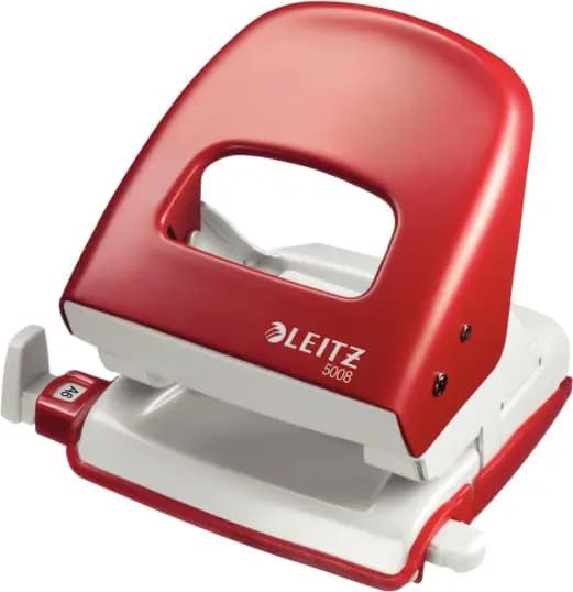 Hålslag Leitz 5008 30 ark Röd (10K231B)