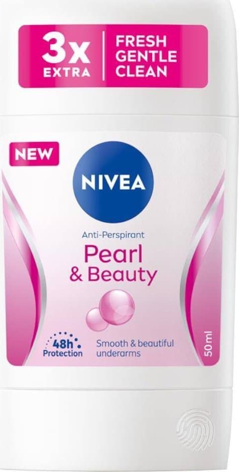 NIVEA Kvinders Antiperspirant Pearl & Beauty Stick 50 ml