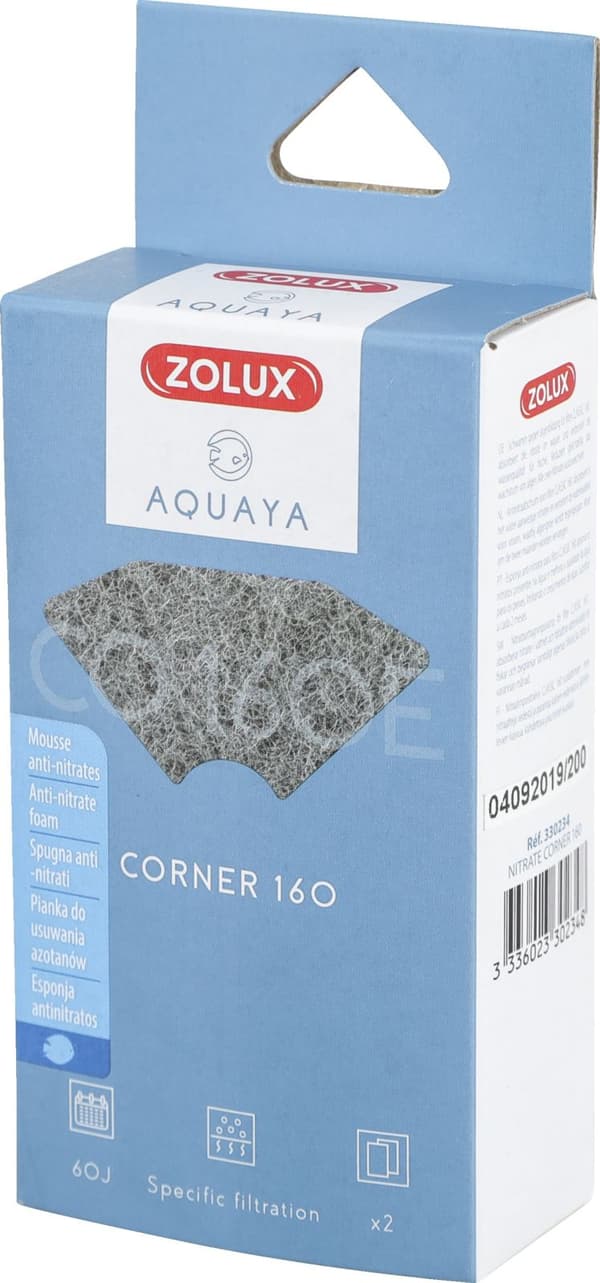 Zolux AQUAYA Nitrate Corner Corner 160
