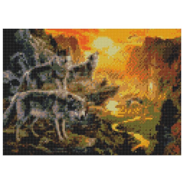 Flamingo Line Luova Setti Timanttimosaiikki 30x40cm Sudet 2 (TQ3387-04)