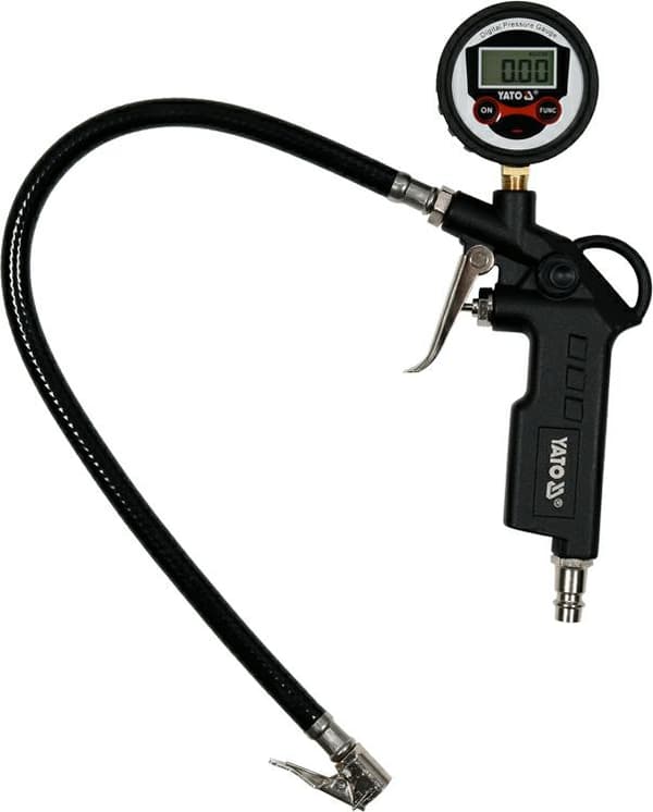 PUMPPAUSPISTOOLI LCD-PAINEMITTARILLA