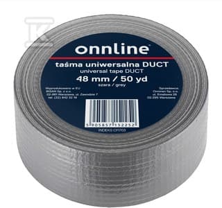 TEIPPI ONNLINE 48MM/50YD HARMAA ILMASTOINTI