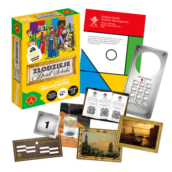 Escape Room-spel - Konstfiender