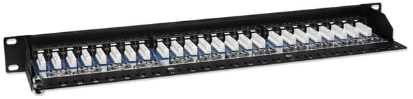 Intellinet 24-portars patchpanel, STP Cat.5e