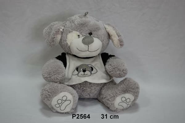 Koira puserossa 1väri. 31 cm 128195