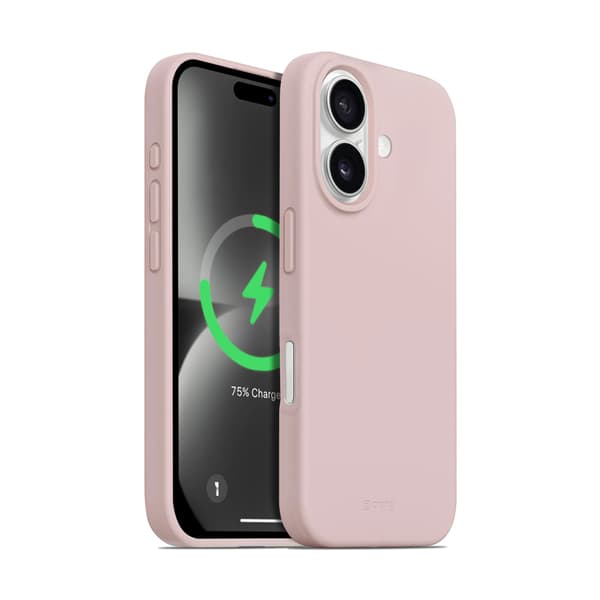 Crong Color Cover Magnetic iPhone 16 sandrosa