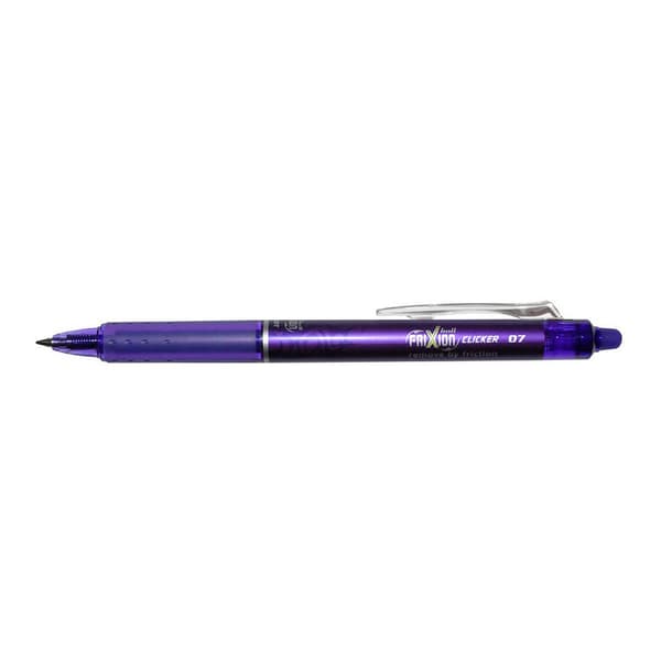Frixion Clicker Violet fjärrkontrollkulspetspenna (PIBLRT-FR7-V)