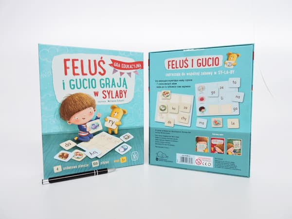 Felus och Gucio leker stavelser