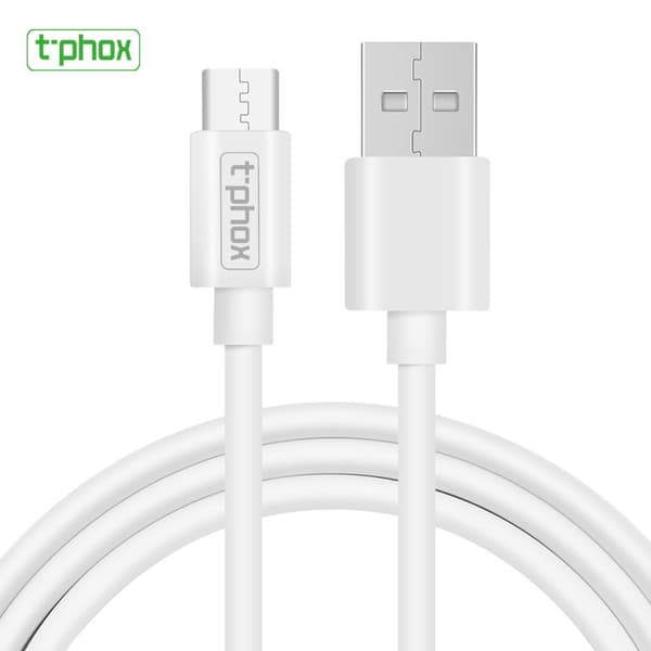 KAAPELI T-PHOX EXCEED USB-C VALKOINEN 1M