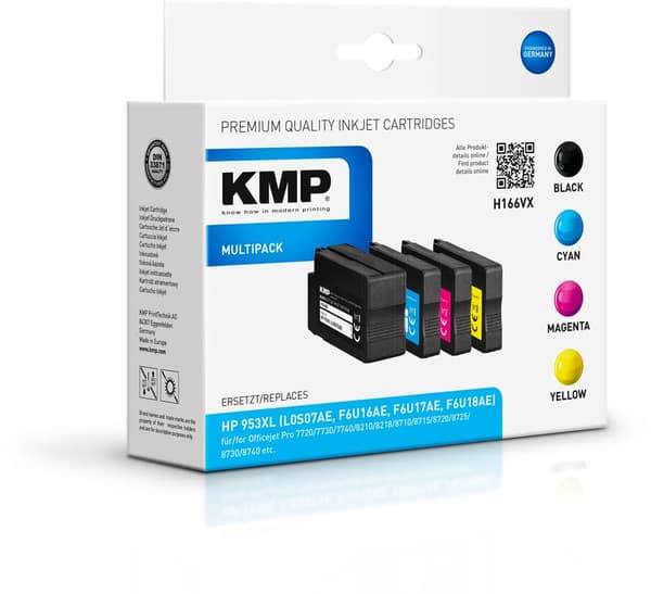 KMP MULTIPACK H166VX - 4 pakker - Højt