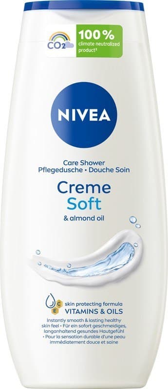 Nivea Creme Shower Gel med Mandelolie Creme Soft 250ml