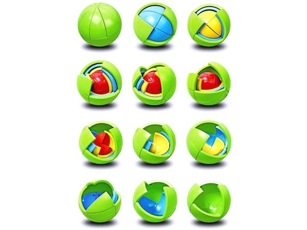 Spil BOLD 3D PUZZLE bold - farverigt puslespil GR0067