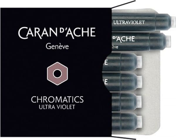 Caran d`Arche Bläckpatroner Chromatics lila 6 stycken