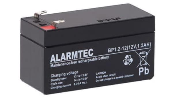 AGM 12V 1.2Ah huoltovapaa akku
