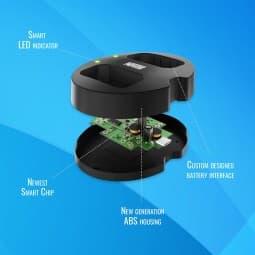 Newell Dual Channel SDC-USB Batterioplader til BLH-1 Batterier til Olympus