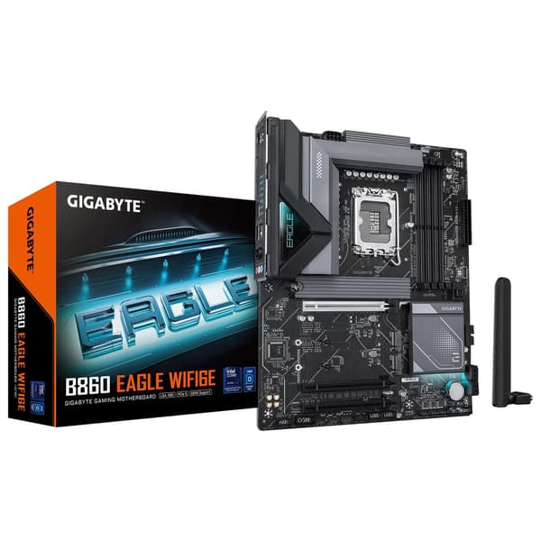 Gigabyte B860 EAGLE WIFI6E - moderkort - ATX - LGA1851 Socket - B860