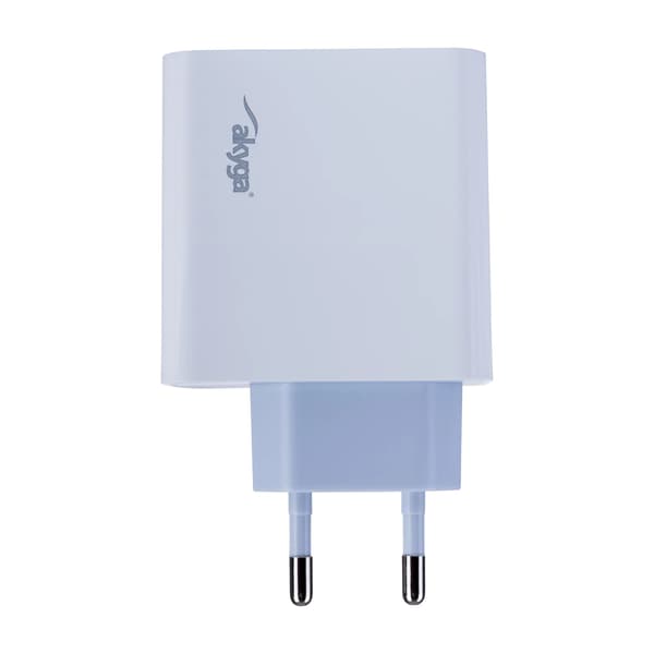 USB-oplader AK-CH-14 USB-A + USB-C PD 5-20 V / maks. 3A 45W Quick Charge 3.0
